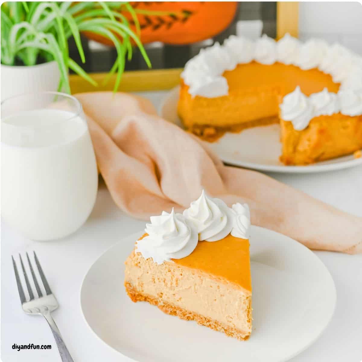 Classic creamy pumpkin cheesecake with a buttery graham cracker crust. The perfect holiday dessert for Thanksgiving and fall celebrations! Try it now. Classic creamy pumpkin cheesecake with a buttery graham cracker crust. The perfect holiday dessert for Thanksgiving and fall celebrations! Try it now.