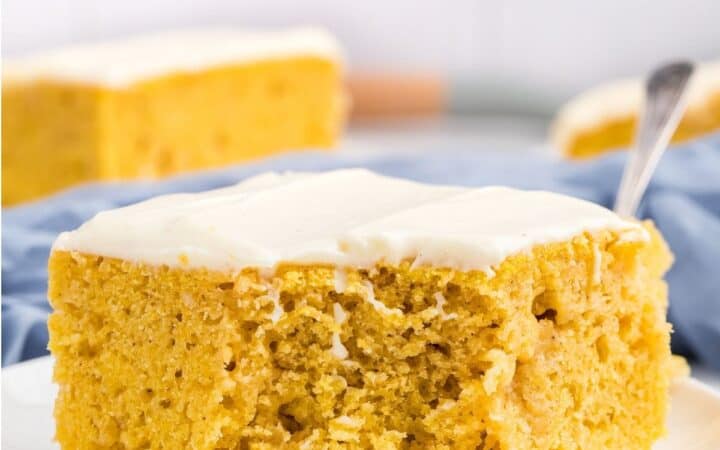 Frosted Pumpkin Sheet Cake