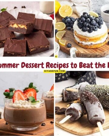 21 summer dessert recipes to beat the heat! From frozen treats and fruity favorites to refreshing no-bake desserts.