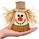Clay Pot Scarecrow