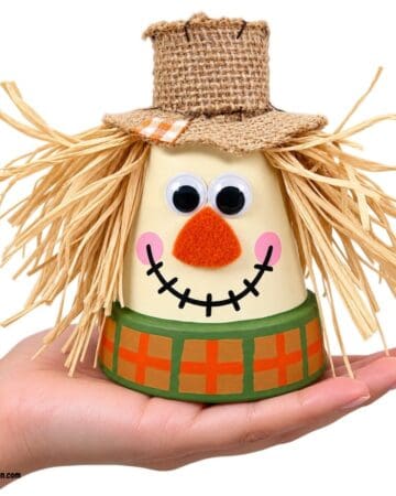 Clay Pot Scarecrow