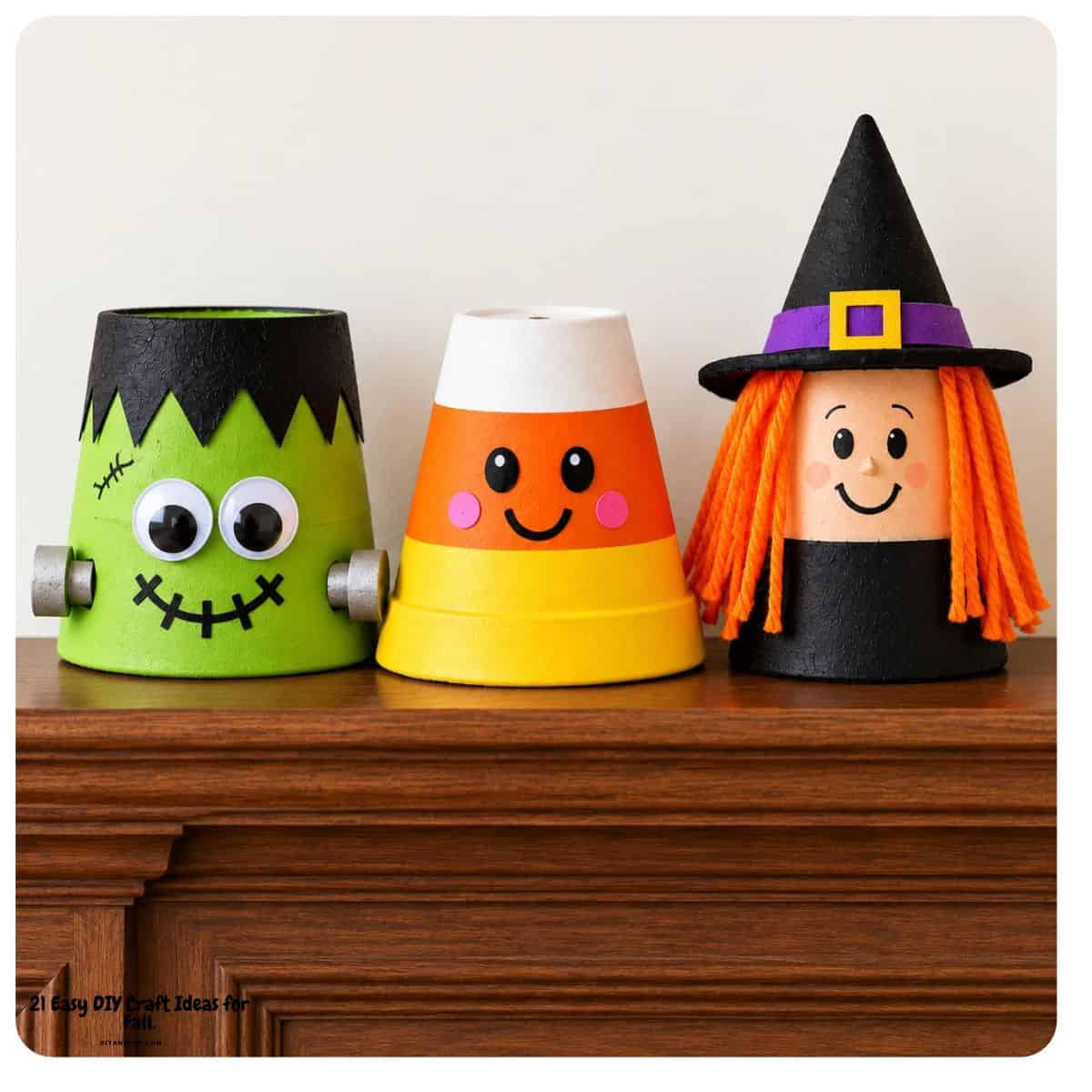 21 Easy DIY Fall Crafts for Halloween and Thanksgiving 21 Easy DIY Fall Crafts for Halloween and Thanksgiving